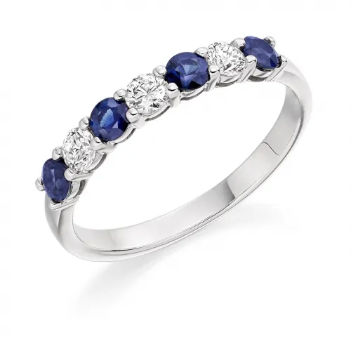 0.38ct Sapphire Eternity Ring